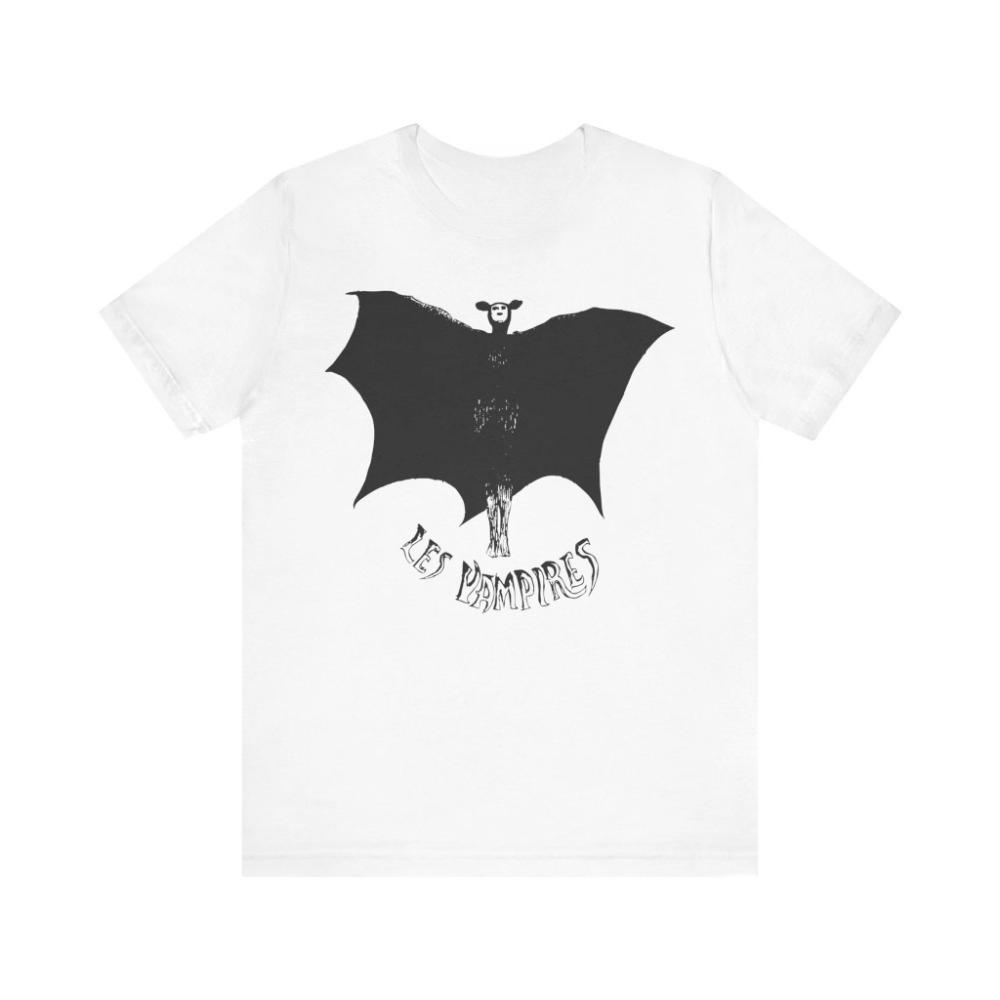 Retro Silent Movie Vampirethemed Tshirt Unisex Streetwear Top Suitable for All Seasons Harajuku Graphic T Shirts Mens T Shirts