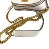 Guess Compact Leather NOELLE Crossbody Camera Body Bag White Leather Women Used