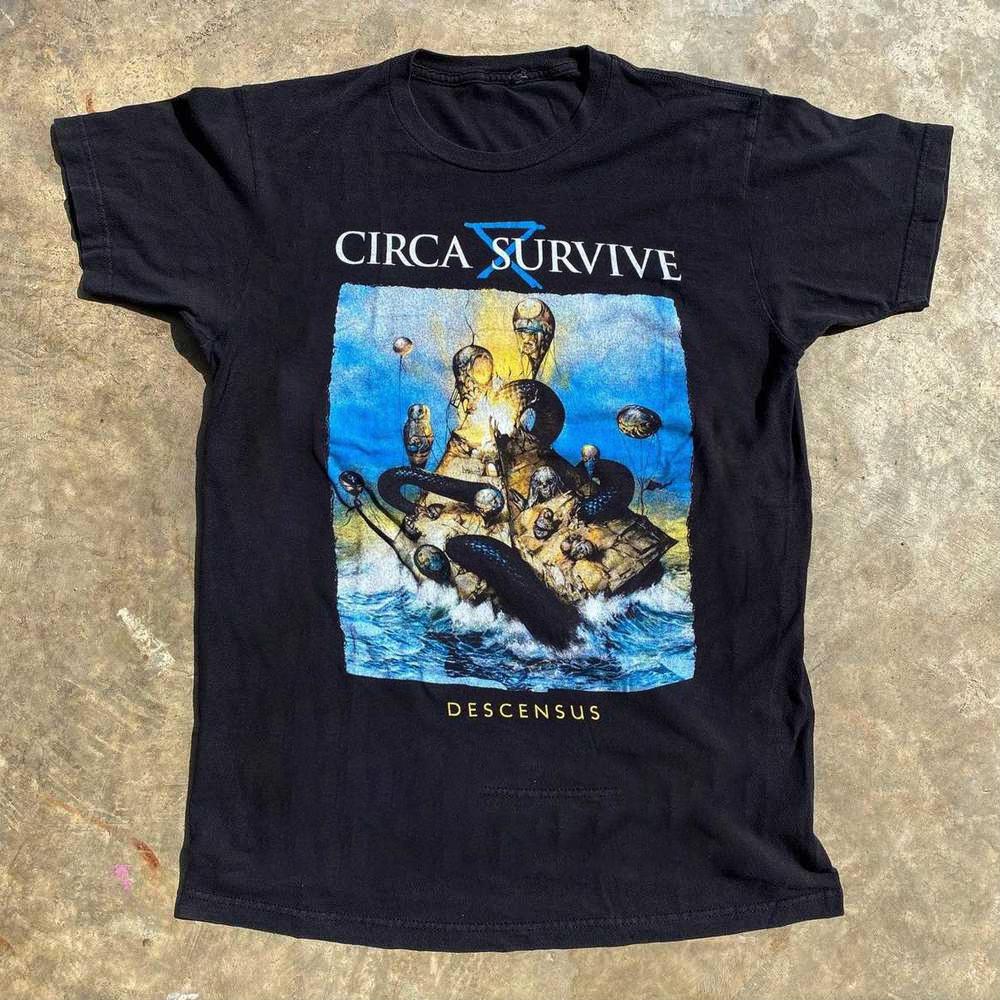 

Circa Survive Band Descensus Album Unisex T-Shirt Cotton MC765 Unisex T-Shirt XXL