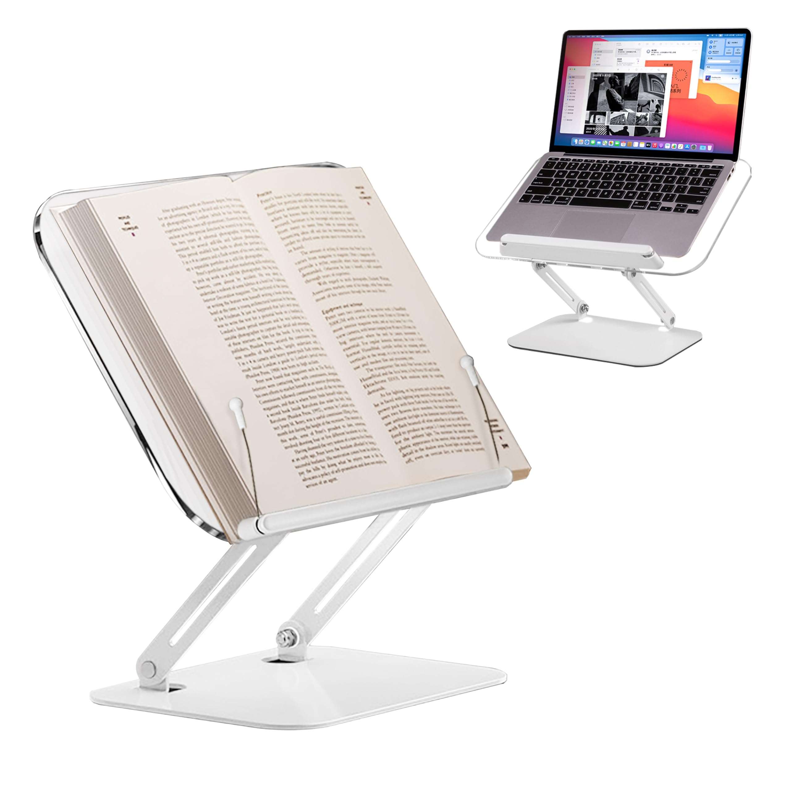 

Чтение Акриловое Чтение Книга Ноутбук ПК Регулируемое Обучение Для Стильная Подставка для Книг, Подставка, Подставка, Подставка, Книгодержатель, Подставка, Подставка, iPad, Угол, Складной, белый