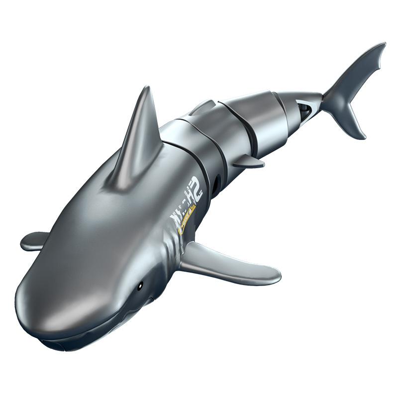 Rc Remote Control Shark Diving Bionic Fish Summer Water Children Electric Modular Battery Toys