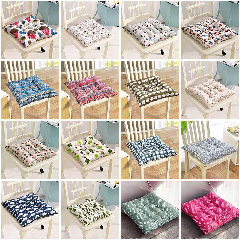 Stylish And Cozy Chair Cushion Pad With Tie-up For Living Room And Bedroom