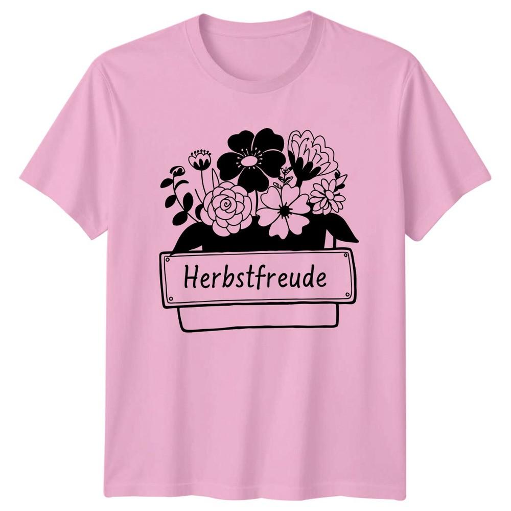 Herbstfreude Unisexs TShirt GerUnisex Autumn Gardening Gift For Her