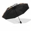 1pc Sonic the Hedgehog Umbrella Automatic Opening & Closing, Portable 3-Fold Design, 8-Bone Iron Frame Outdoor Umbrella, Ideal Gift for Fans, Traveler