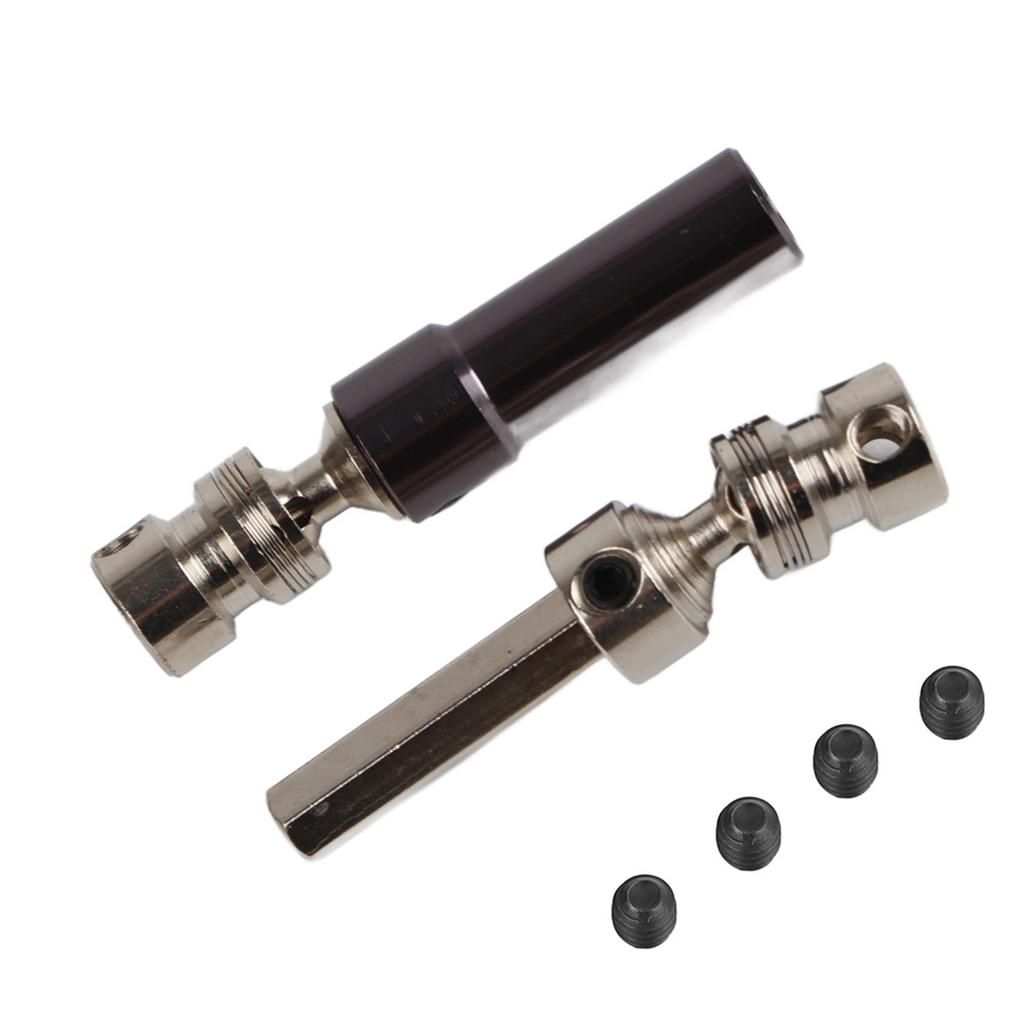 Aluminum Alloy Rear Center Drive Shaft for WLtoys 1 12 2423 RC Car Accessory (Titanium 0025T)