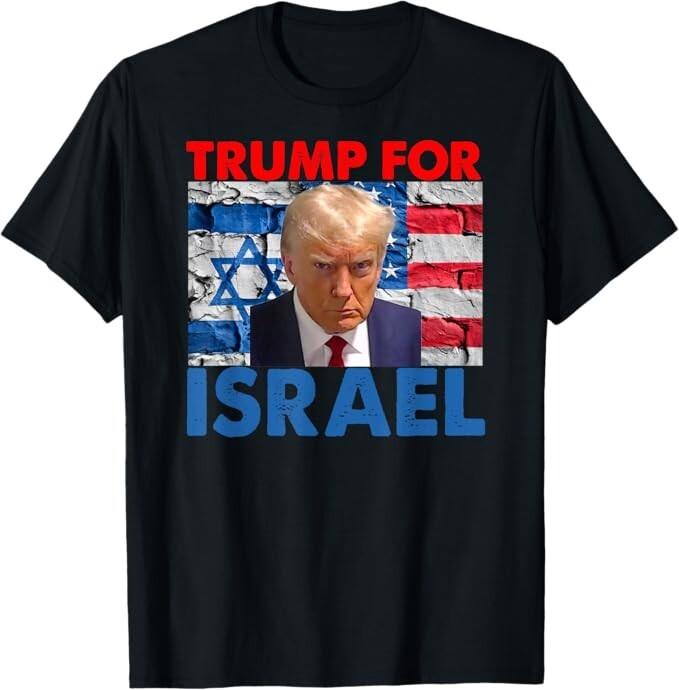 

Donald Trump For Israel Unisex T-Shirt Unisex T-Shirt S