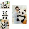 Authentischer Avocado Rucksack Panda Plüschtier Teddybär Kissen Geschenk Großhandel