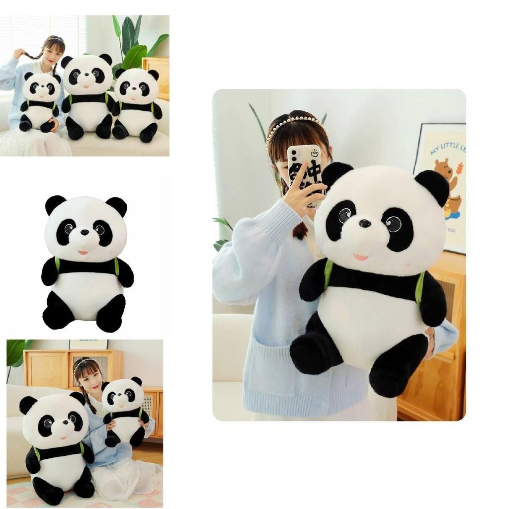 Authentischer Avocado Rucksack Panda Plüschtier Teddybär Kissen Geschenk Großhandel