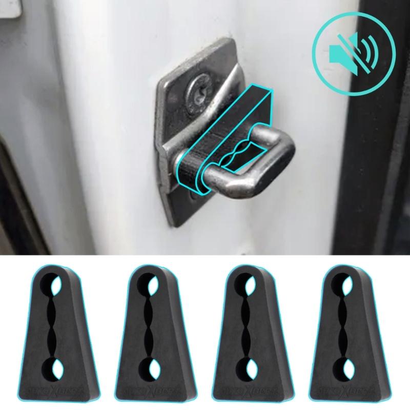 Car Sound Deadener Damper For E84 E83 F25 E70 E71 Door Lock Insulation Soundproof Buffer Seal Deadening