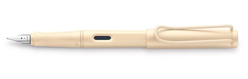 LAMY Füllfederhalter EF Extrafein Safari Creme Limited Edition Offizieller Import L20CR-EF