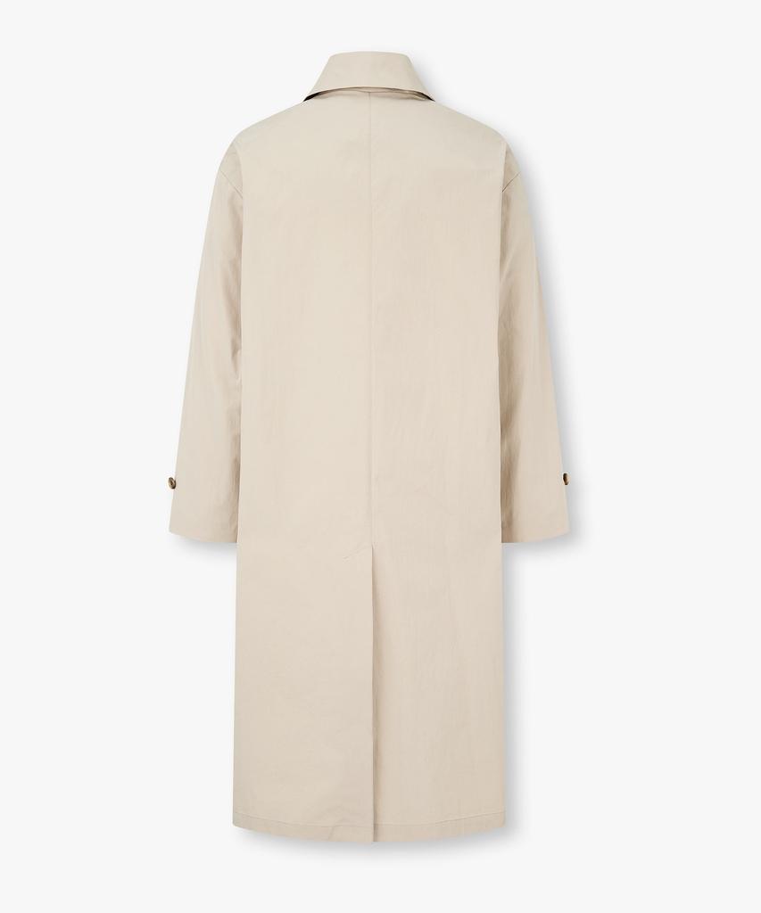 Man On The Boon Hidden Button-Up Paper Yarn Coat_Beige 4716109002
