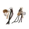 Elegant Baseball Keychain Bag Charm Practical Metal Key Holder Bags Pendant Stylish Purse Accessory For Women