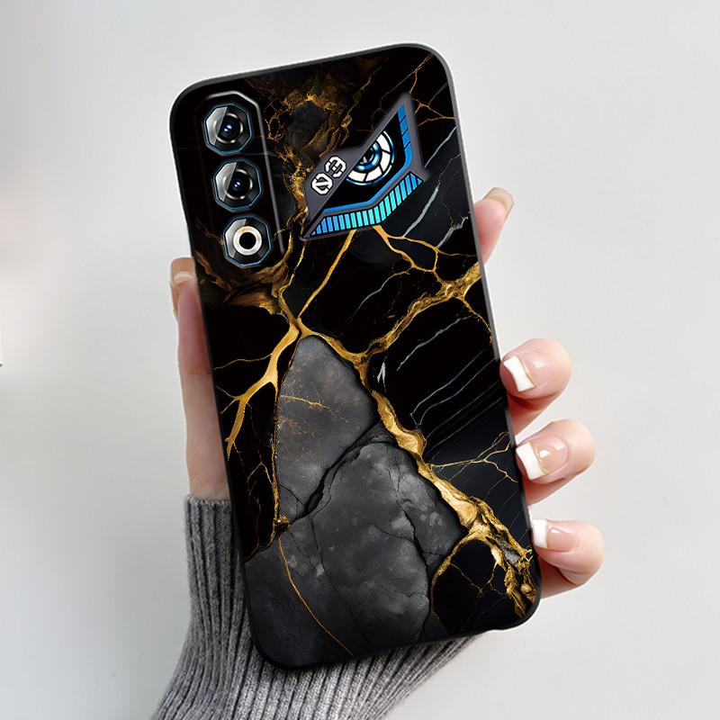 Für ZTE Nubia Neo 3 GT 5G Z2465N Hülle Süßes Kaninchen Schwarz Weiches TPU Silikon Stoßfeste Rückabdeckung Für ZTE Nubia NEO3 GT 5G Hülle