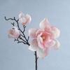 1PC Artificial Flowers Large Orchid Flowers Real Touch Wedding Party Decor Luxury Magnolia Branch Elegant Fake Flower