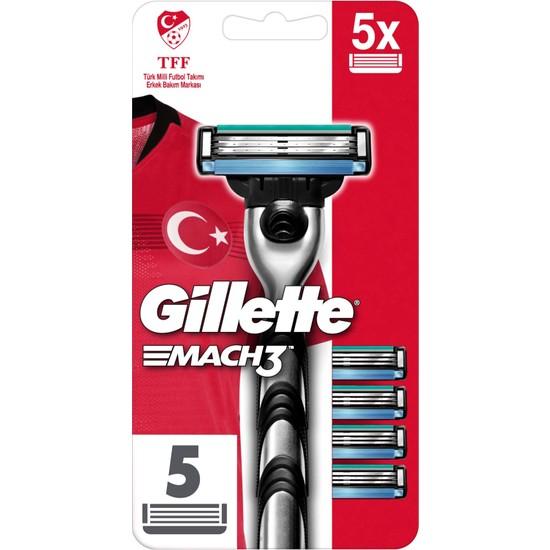 

Машина Gillette Mach-3 +5 запасных (новый)