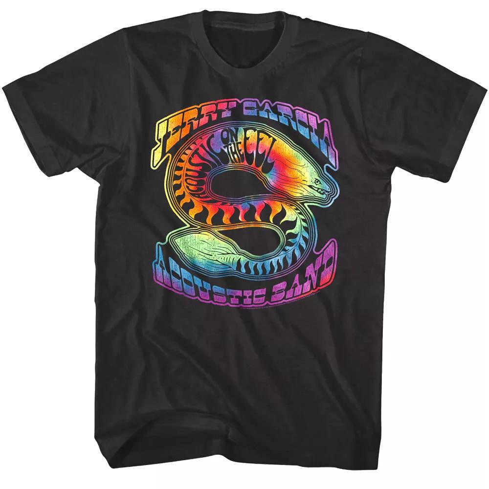 Jerry Garcia Band Akustik auf dem Aal Vollgröße SE416 Unisex T-Shirt