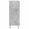 Sideboard Concrete Grey 69.5x34x90 cm Engineered Wood