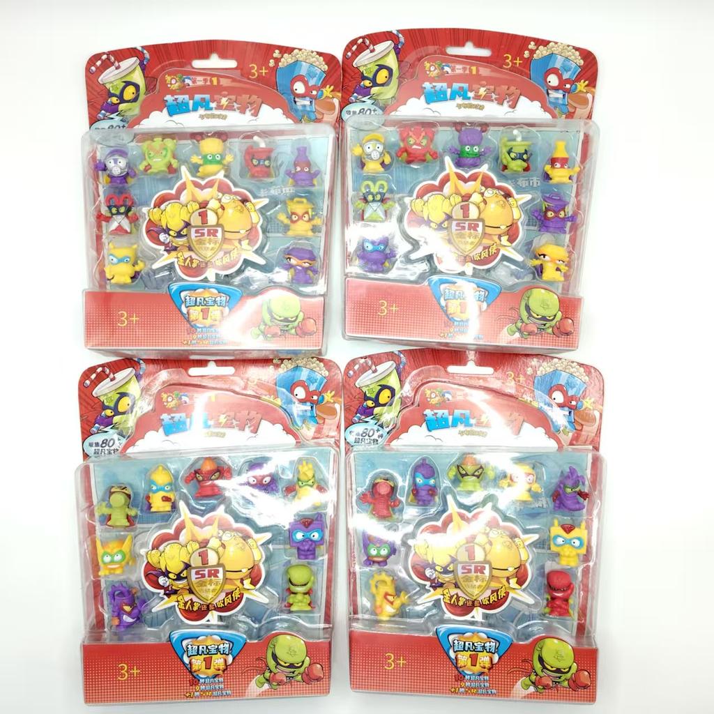 1 Stück Superzings Serie 1 Originalverpackung (10 in 1) Enthält 10 Stück Super Zings Figuren Sammelspielzeug Bestes Geschenk für Jungen