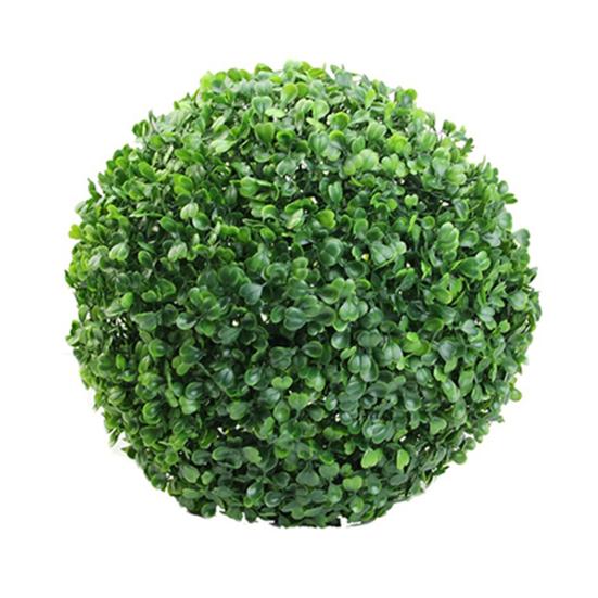 Topiary Ball Plastic Verdant Greenery Ball Tear Resistant Faux Plant Ball for Garden Yard Wedding Decoration