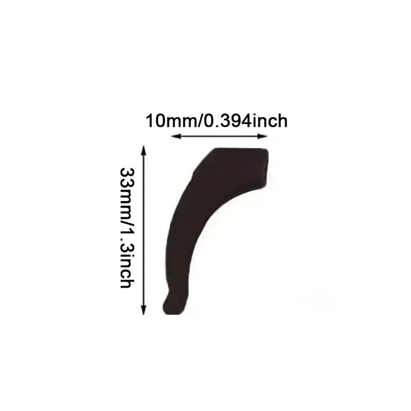 Anti-slip Silicone Ear Grip Glasses Eyeglasses Leg Ear Hook Stopper Bracket Fastener Accessories Temple Tip Eyewear Holder