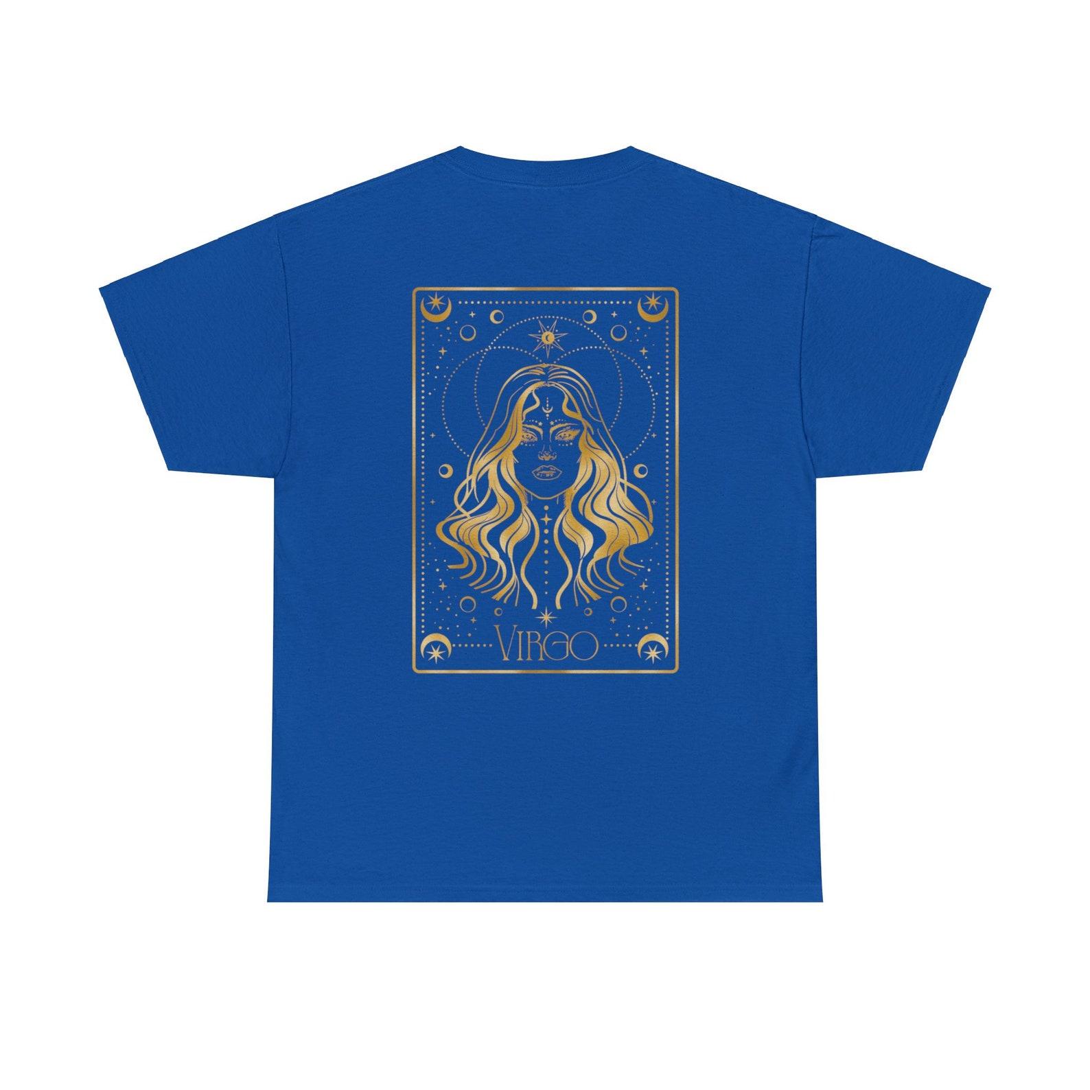 Virgo Zodiac T-shirt: Horoscope Sign, Astrology Tee L