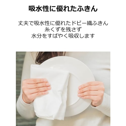 Daicel Miraize Dobby Dishcloths, 3 Sheets X 2 Packs