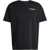 adidas X National Geographic Aeroready Graphic T-Shirt Asia Sizing 'Black' Men's JD5957