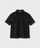 Bellie (W) Essential Layered Polo Shirt - Black