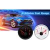 Universal 2'' 52MM Fuel Level Gauge 0-90 ohm For 0-90 Ohm Liquid Level Sensor Marine Boat Car Track Fuel Level Meter Customized