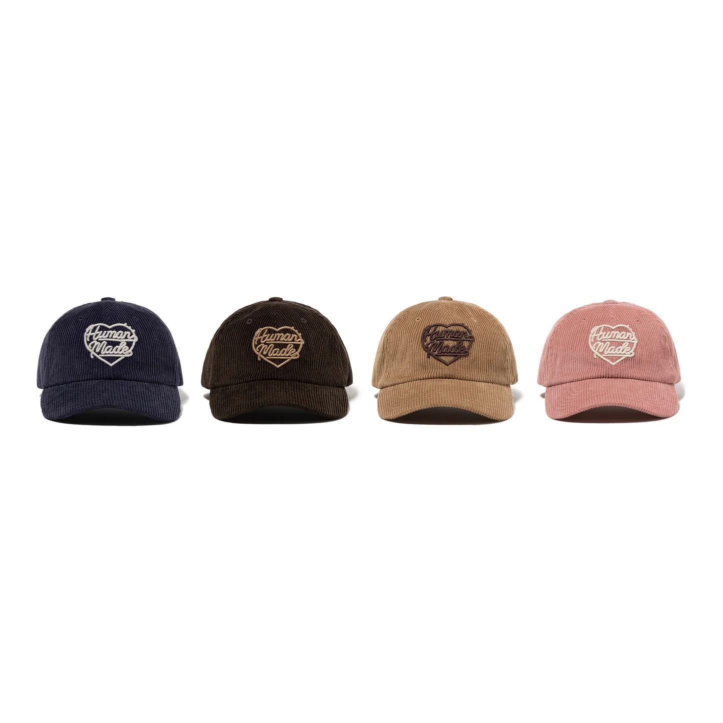 Used HUMAN MADE 6PANEL CORDUROY CAP HM30GD071