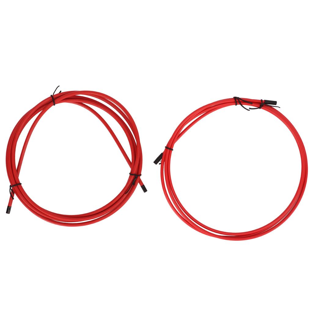 Bike Brake Cable Housing Kit Bike Shift Cable and Transmission Cable for Mountain Bike Road Bike Red