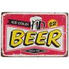 Vintage Beer Cheers Metal Tin Signs Wall Decor Pub Bar Man Cave Club Restaurant Kitchen Crafts Plate Room Decoration