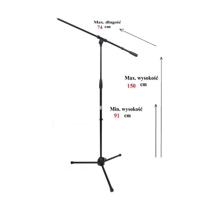 Dna Mic1 Foldable Adjustable Microphone Stand