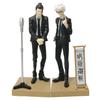 Nowa figurka Anime Jujutsu Kaisen 17cm Garnitur Gojou Satoru Figurka Akcji Przystojny Mężczyzna w Garniturze Figurka Geto Suguru Model Kolekcjonerski PVC