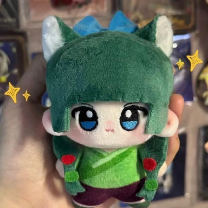 -10CM Genuine Anime The Apothecary Diaries Kusuriya no Hitorigoto Maomao Jinshi Renshi Plush Doll Stuffed Toy Plush Pendant