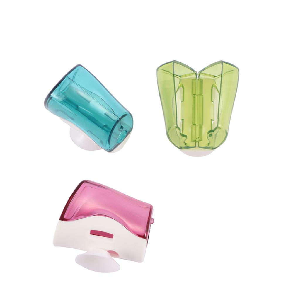 Home Dustproof Stand Wall Mount Toothbrush Holder Toothbrush Cover Bathroom Supplies Storage Rack