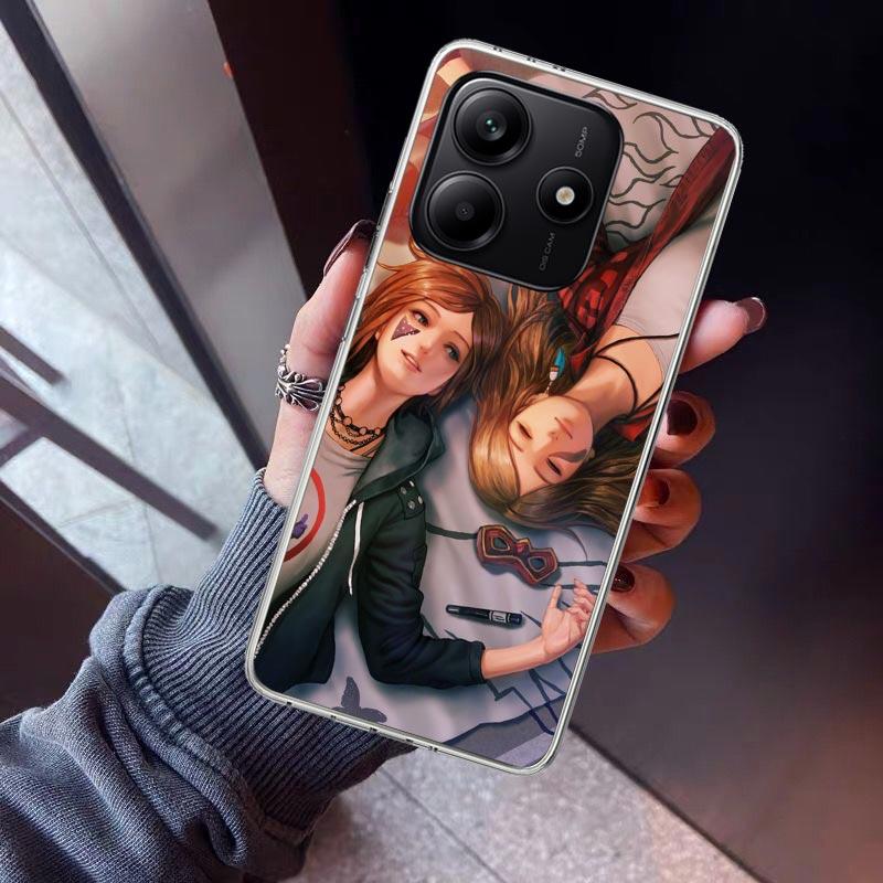 Life Is Strange Phone Case For Xiaomi Redmi Note 15 14 14S 13 12S 12 Pro Plus 11S 11 10S 10 4G Cover 11E 11T 5G Print Fundas Red