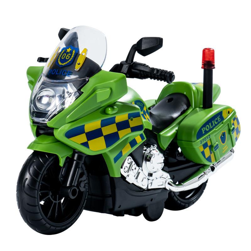 Inertial Police Car Toy With Sound Effects And Light For Childrens Entertainment