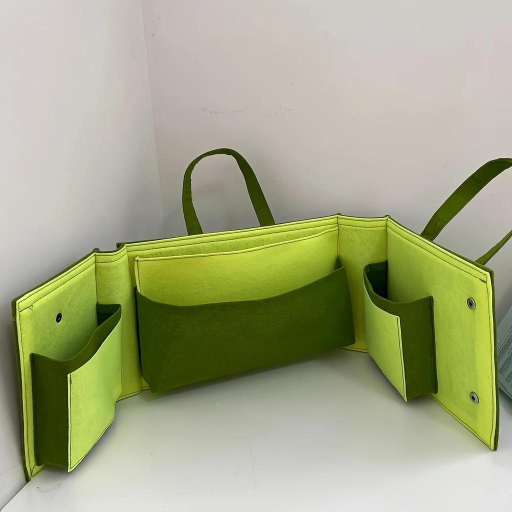 [Luxury Handbag] Durable Polyester Fiber 1 Storage Bag | Women's Luxury Handbag, Foldable Backpack, Travel Briefcase,Laptop Bag-Multiple Compartments