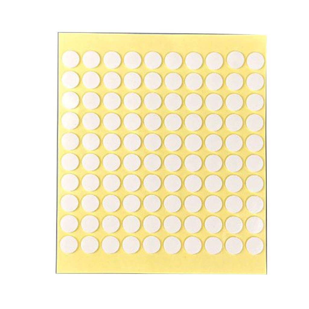 Double Sided Sticky Dot Stickers Sticky Double Sided Adhesive Clear Glue Point Dots for DIY Craft Home Supplies 1 Sheet