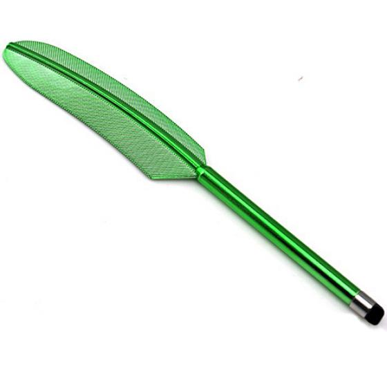 Feather Shape Capacitive Stylus Touch Screen Pen for iPhone Tablet AVE