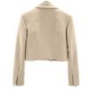 Zara Short Jacket S Beige Women Used