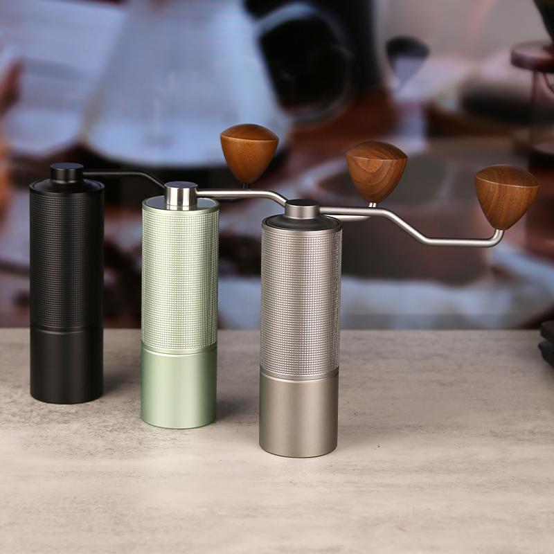 

Professional 6 Core Manual Coffee Grinder CNC Stainless Steel Upgrade Portable Coffee Grinder Camping Household Espresso чёрный
