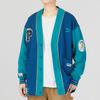 Puma Team Badge V-Neck Jacket With Contrast Logo Print Unisex Outerwear Green 677374-45