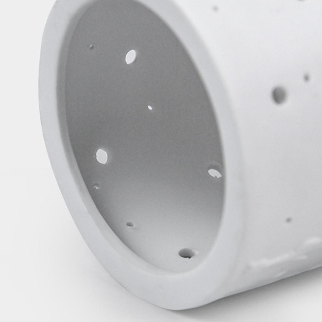 Ceramics Candlestick House Shaped Candle Cup Perfect for Wedding Party Home Decoration Ceramic DIY Candles Holder