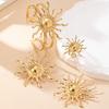 Fashion  Jewelry Set Bracelet Earrings Ring For Women Ladies