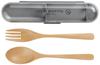 Masakazu Wooden Cutlery Set, L/B (L), Gray, 45-75642-3