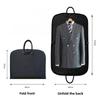 1pcs Oxford Fabric Suit Storage Bag Waterproof Nylon Travel Garment Cover with Zipper Foldable Dustproof Clothes Bag for Men