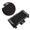 Upgrade 125ml Motorcycle Engine Oil Cooler Cooling   for 125 -250  Aluminum Black