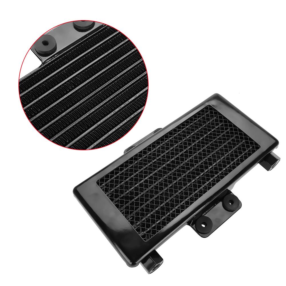 Upgrade 125ml Motorcycle Engine Oil Cooler Cooling   for 125 -250  Aluminum Black
